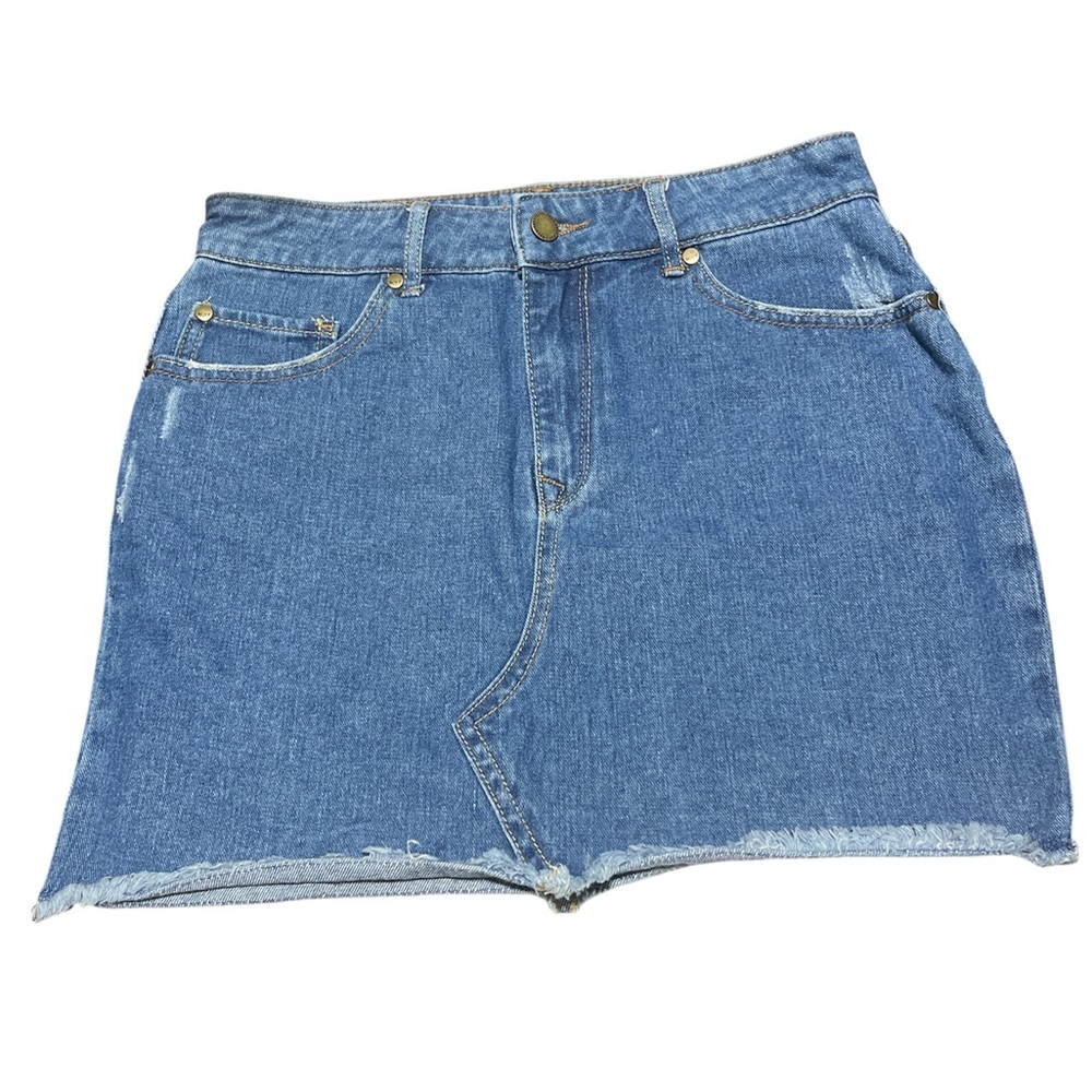 Roxy Light Blue Denim Skirt